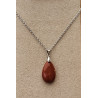 Collier goutte Cornaline A.I