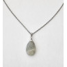 Collier goutte Fluorite Multicolore A.I