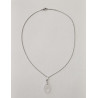 Collier goutte Cristal de roche A.I