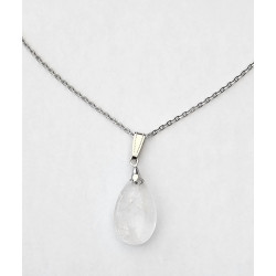 Collier goutte Cristal de roche A.I