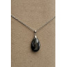 Collier goutte Hématite A.I