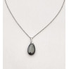 Collier goutte Hématite A.I
