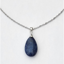 Collier goutte Lapis Lazuli A.I