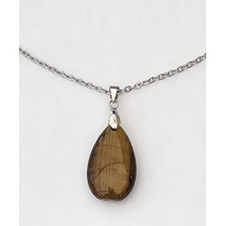 Collier goutte Oeil de tigre A.I
