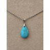 Collier goutte Turquoise A.I