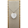 Collier coeur Oeil de Ste Lucie