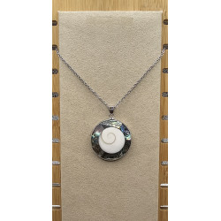 Collier Abalone Oeil de Ste Lucie A.I