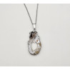 Collier Agate naturelle Ghéodinos 1