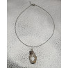 Collier Agate naturelle Ghéodinos 1