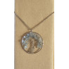 Collier Aigue-Marine Arbre de vie