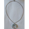 Collier Aigue-Marine Arbre de vie
