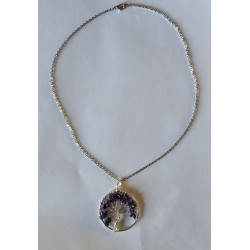 Collier Améthyste Arbre de vie