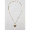 Collier Cornaline demi soleil A.I.OR