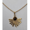Collier Oeil de Tigre demi soleil A.I.OR