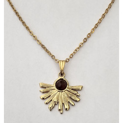 Collier Onyx demi soleil A.I.OR