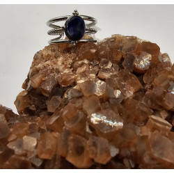 Bague Sodalite 3 rangs A.I