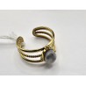 Bague Howlite 3 rangs A.I.OR