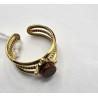 Bague Jaspe Rouge 3 rangs A.I.OR