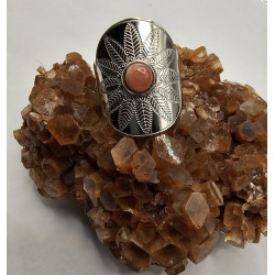 Bague Ethnique Rhodochrosite A.I