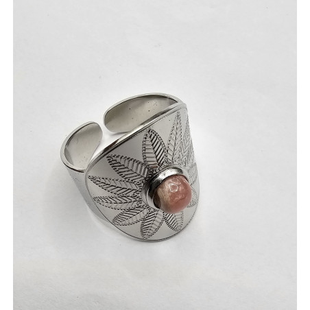 Bague Ethnique Rhodochrosite A.I