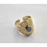 Bague Ethnique Amazonite A.I.OR
