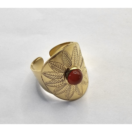 Bague Ethnique Cornaline A.I.OR