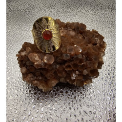 Bague Ethnique Cornaline A.I.OR