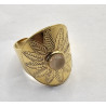 Bague Ethnique Quartz Rose A.I.OR