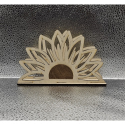 Porte serviettes bois Lotus