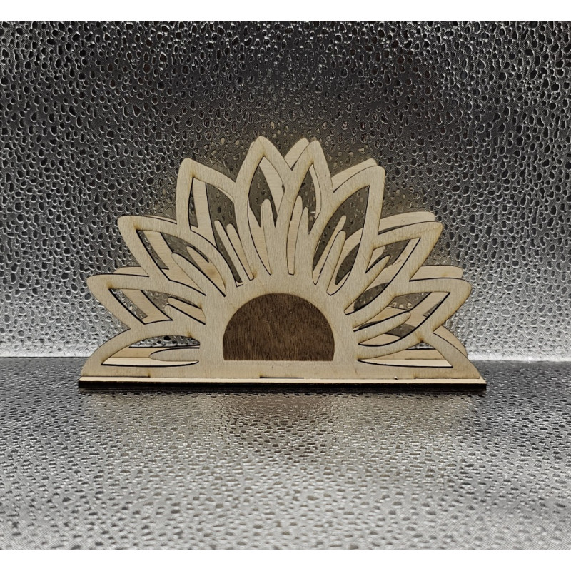 Porte serviettes bois Lotus