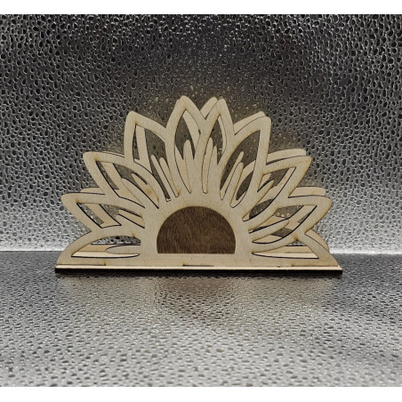 Porte serviettes bois Lotus