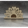 Porte serviettes bois Lotus