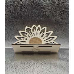 Porte serviettes bois Lotus