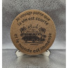 Dessous de plat "Je voyage..."