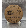 Dessous de plat "On adore le Camping-car..."