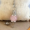 Pendule Quartz rose Séphoroton