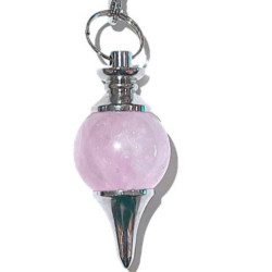 Pendule Quartz rose Séphoroton