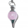 Pendule Quartz rose Séphoroton