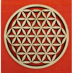 Fleur de Vie en Bois 20cm