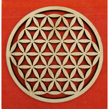 Fleur de Vie en Bois 20cm